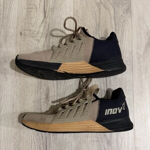 Inov-8 F Lite G 300 Black and Beige Athletic Shoes sz 10.5